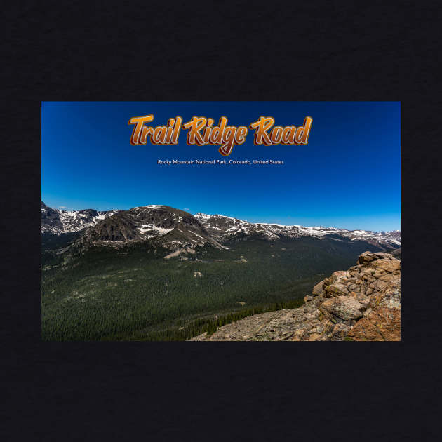 Trail Ridge Road in Rocky Mountain National Park by Gestalt Imagery